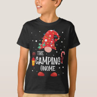 The Camping Gnome Matching Family Christmas Gnome