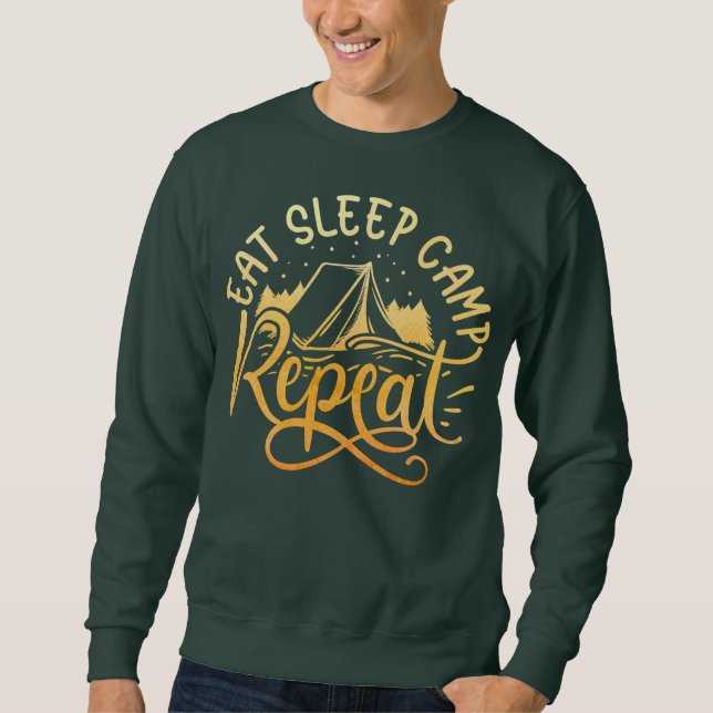 The Camping Lovers Sweatshirt (Front)