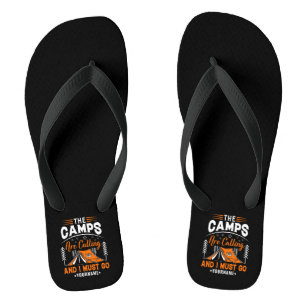 The Camps Are Calling And I Must Go Jandals