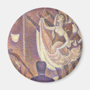 The Can Can Dance, Le Chahut by Georges Seurat Magnet