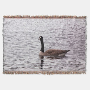 The Canada Goose Throw Blanket