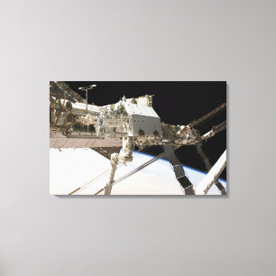 The Canadian-built Dextre robotic system Canvas Print