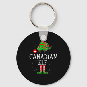 The Canadian Elf Group Matching Family Christmas C Key Ring