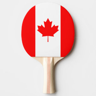 The Canadian Flag, Canada Ping Pong Paddle