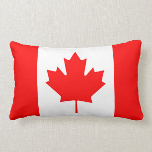 The Canadian Flag - Canada Souvenir Lumbar Cushion