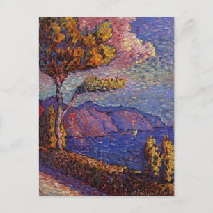 The Canal near St. Tropez by Henri-Edmond Cross Postcard