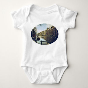 The Canals of Urban Amsterdam Baby Bodysuit