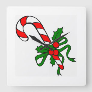 THE "CANDY CANE" CLOCK
