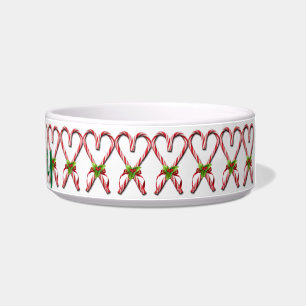 The Candy Canes Heart Collection 2 Bowl
