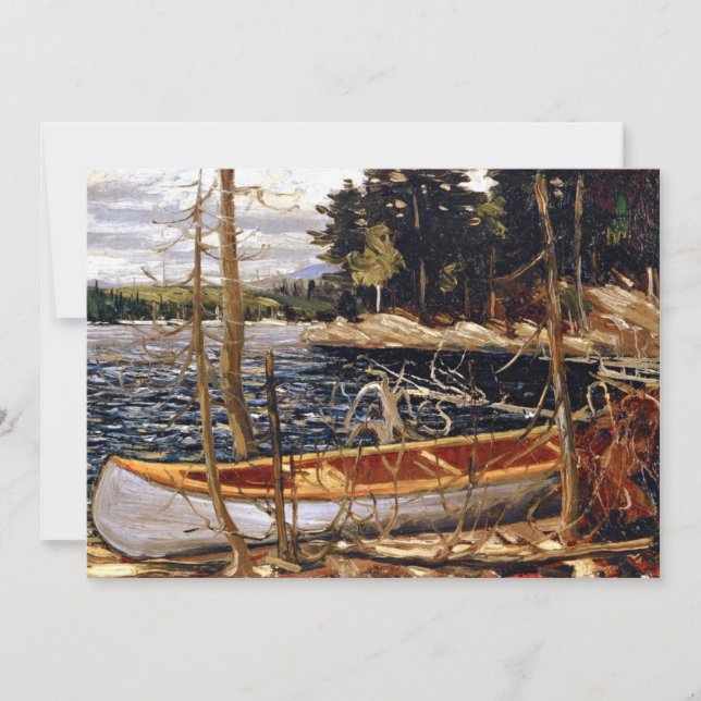 The Canoe, fine art by Tom Thomson (Front)