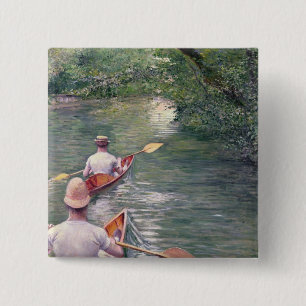 The Canoes, 1878 15 Cm Square Badge