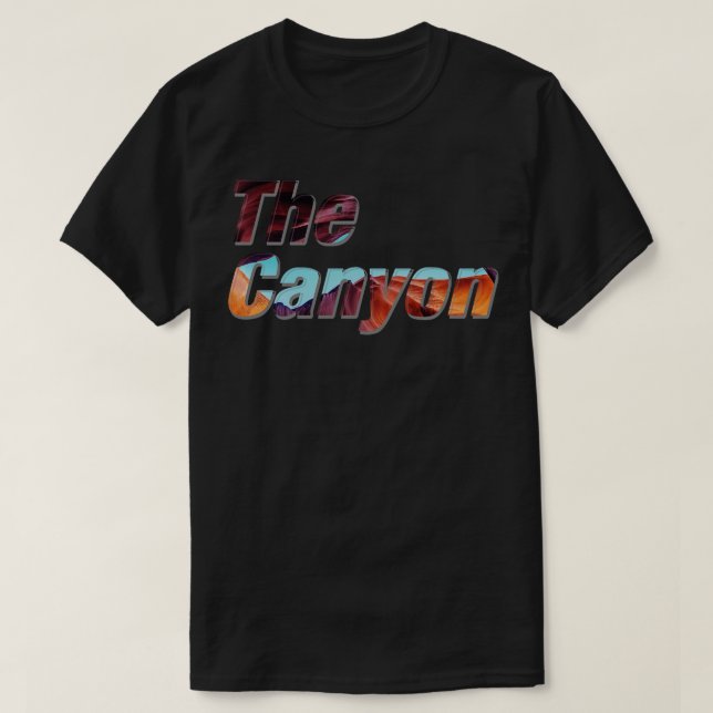 The Canyon T-Shirt (Design Front)