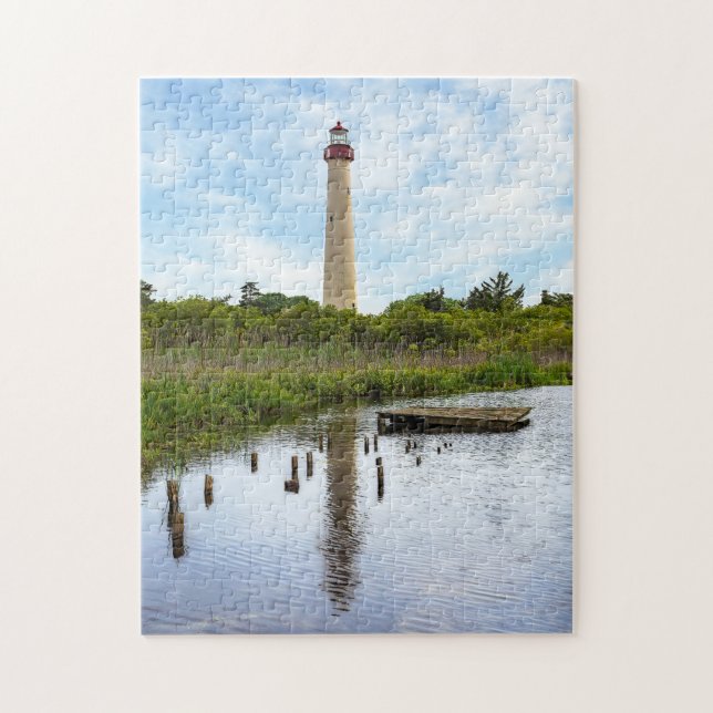 The Cape May Lighthouse Jigsaw Puzzle (Vertical)