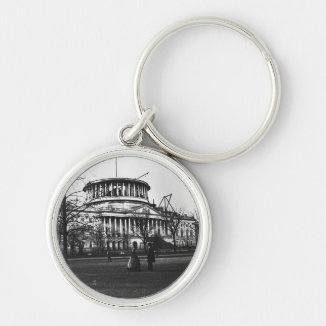The Capitol Building in Washington D.C. Key Ring (Front)