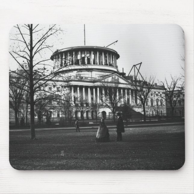 The Capitol Building in Washington D.C. Mouse Pad (Front)