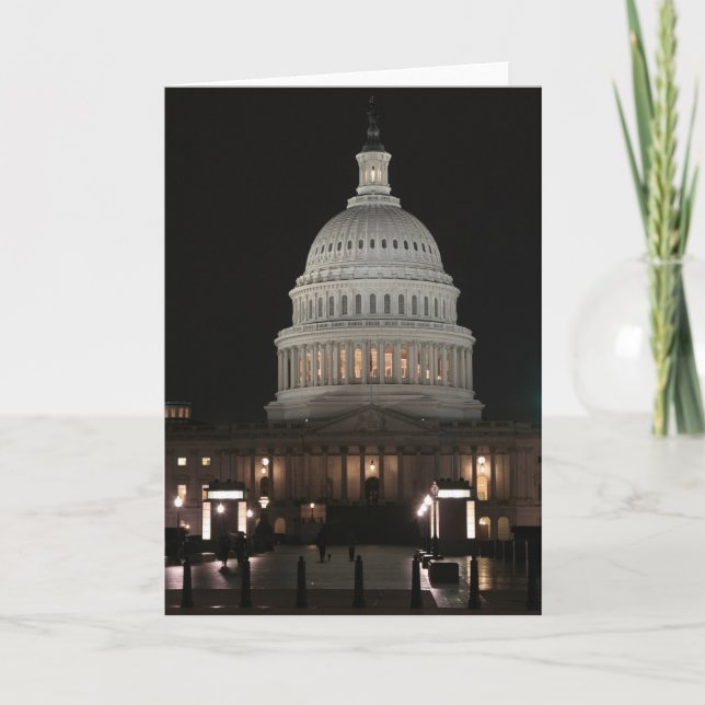 "The Capitol" Greeting Card (Front)