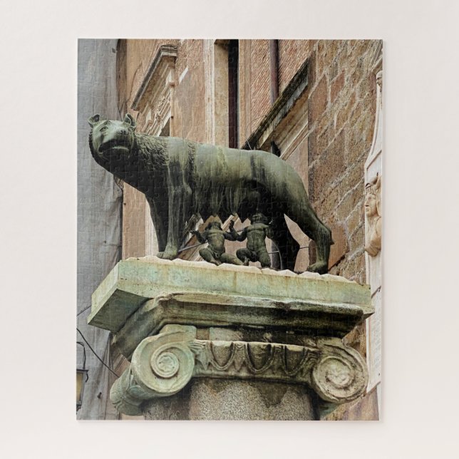 The Capitoline Wolf (She-Wolf), Rome, Italy Jigsaw Puzzle (Vertical)