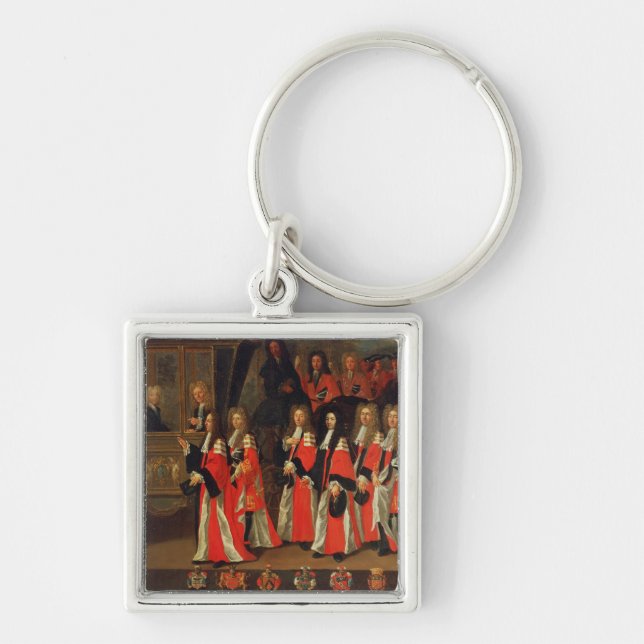 The Capitouls of Toulouse Key Ring (Front)