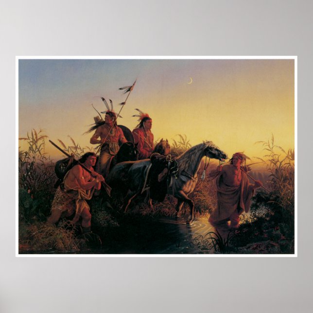 The Captive Charger, 1854 Poster (Front)