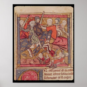 The Capture of Ferdinand of Portugal Count Poster