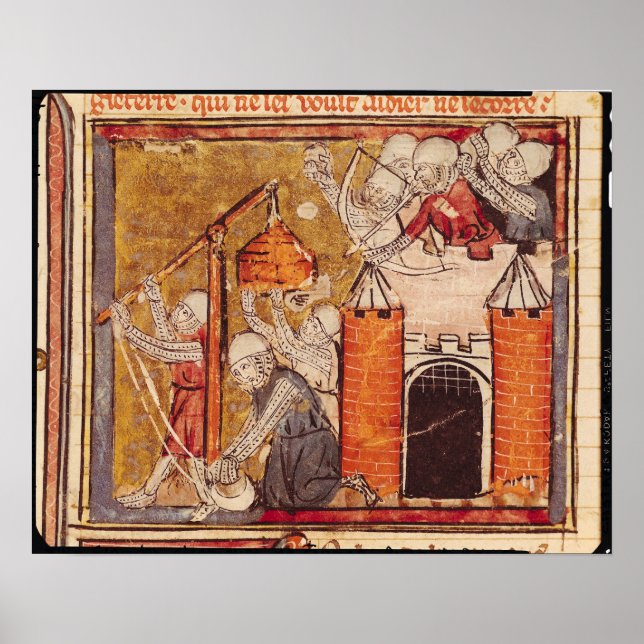 The Capture of Rouen, Grandes Chroniques de Poster (Front)