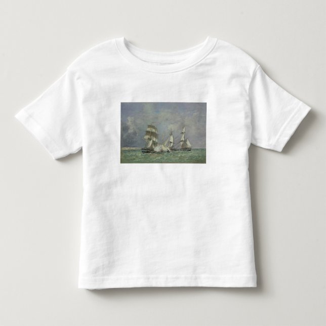The Capture of the 'Petit Rodeur', 1878 (oil on ca Toddler T-Shirt (Front)