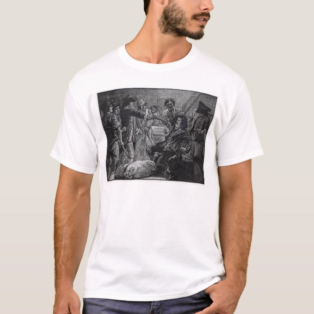 The Capture of Wolfe Tone in 1798 T-Shirt (Front)