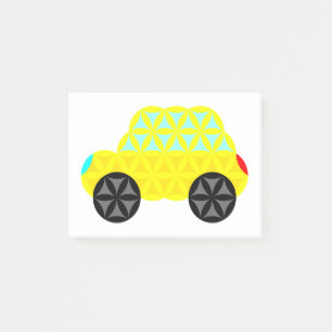 The Car Of Life - Sacred Shapes A1. Post-it Notes