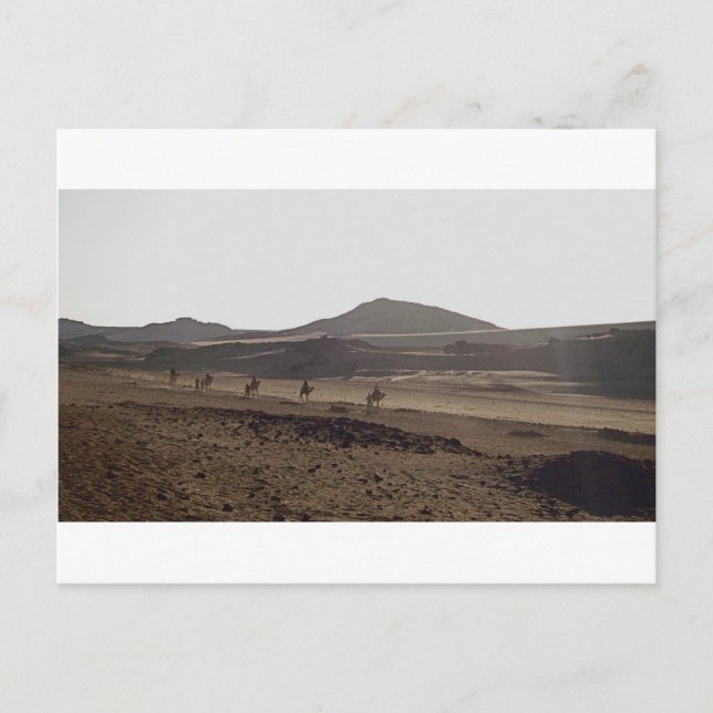 The caravan keeps moving postcard (Front)