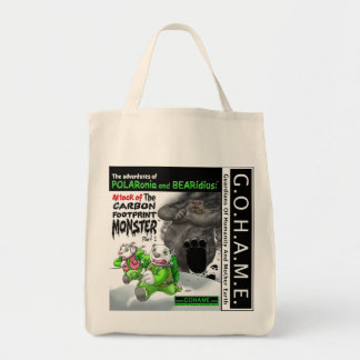 The Carbon Footprint Monster - Part 1 Tote Bag