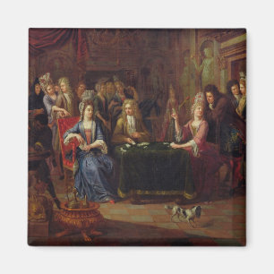 The Card Players, 1699 Magnet