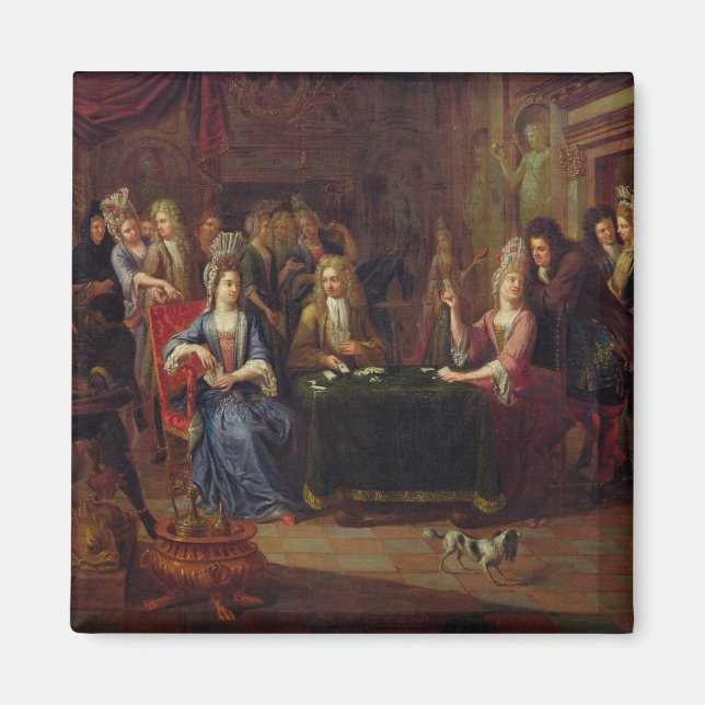 The Card Players, 1699 Magnet (Front)