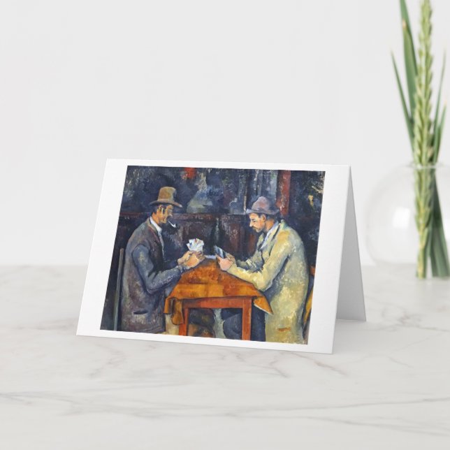 The Card Players, Cezanne (Front)