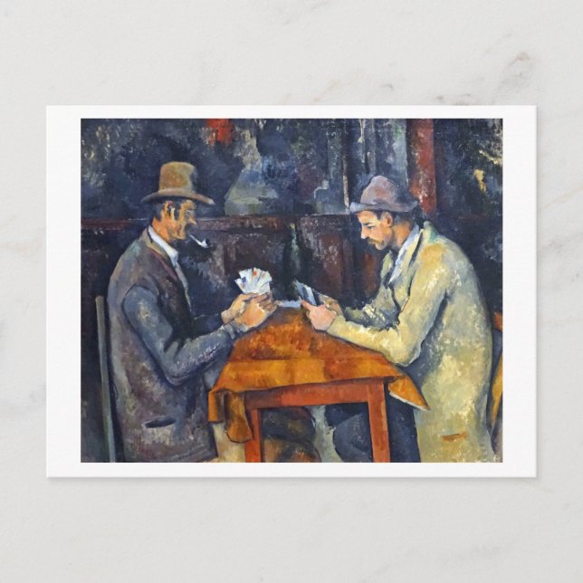 The Card Players, Cezanne (Front)