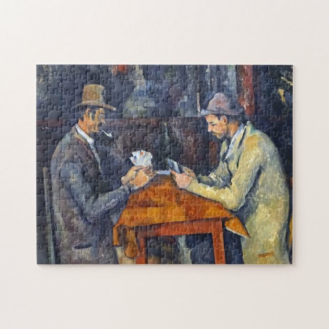 The Card Players, Cezanne Jigsaw Puzzle (Horizontal)
