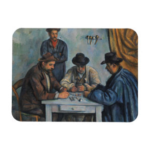 The Card Players Magnet