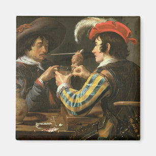 The Card Players Magnet