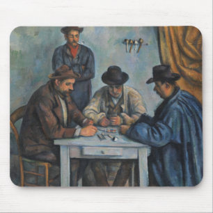 The Card Players Mouse Pad