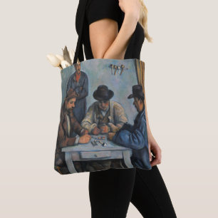 The Card Players Tote Bag
