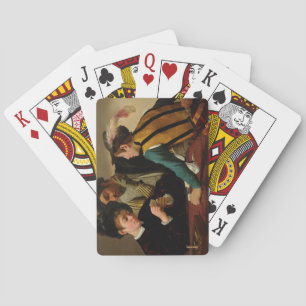 The Cardsharps, 1595 by Caravaggio Playing Cards