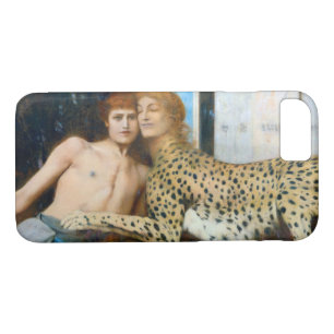 The Caresses, Fernand Khnopff Case-Mate iPhone Case
