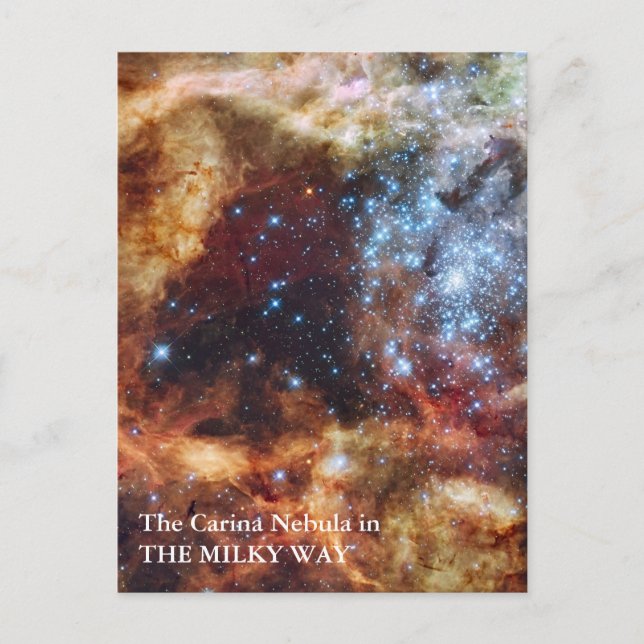 The Carina Nebula Postcard (Front)