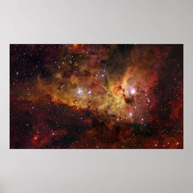 The Carina Nebula Poster (Front)