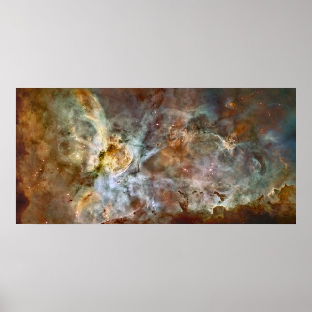 The Carina Nebula Poster (Front)