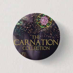 The Carnation collection 3 Cm Round Badge