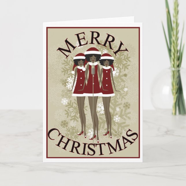 The Carols Holiday Card (Front)