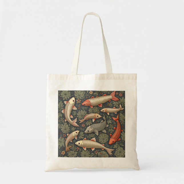 The carp is a symbol of good fortune 'Tote bags' Tote Bag (Front)