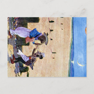 The Carpenter and the Walrus - Alice in Wonderland Postcard