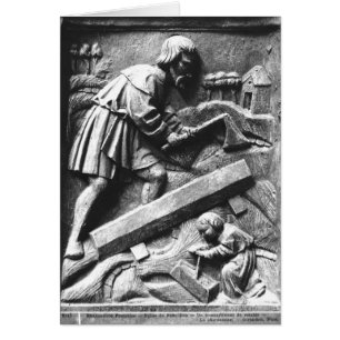 The Carpenter, detail from an altarpiece