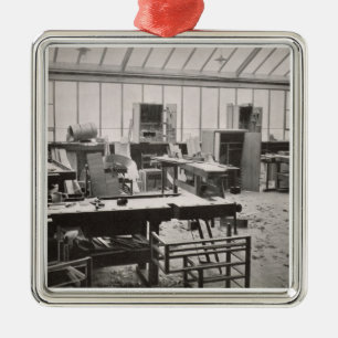The Carpenter's Workshop, from the Workshops of th Metal Tree Decoration